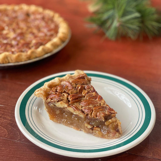 Slice of Bourbon Pecan Pie
