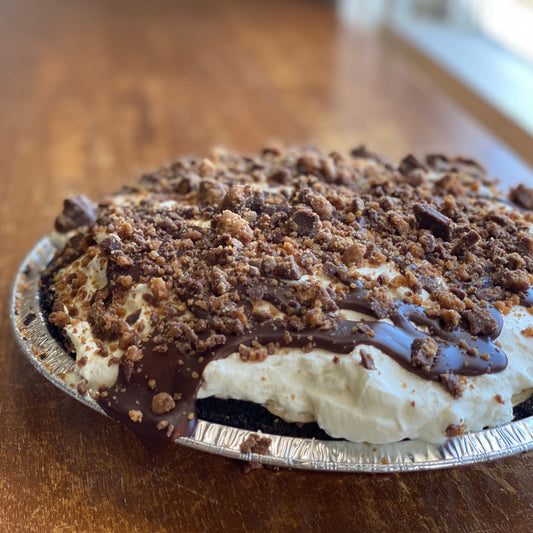 Peanut butter Pie for Pie Bar Day