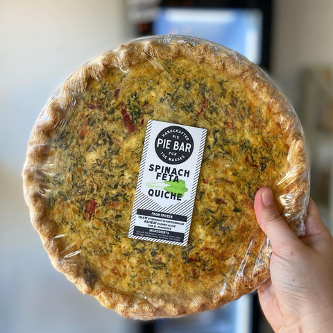 10" Spinach & Feta Quiche (Thanksgiving)