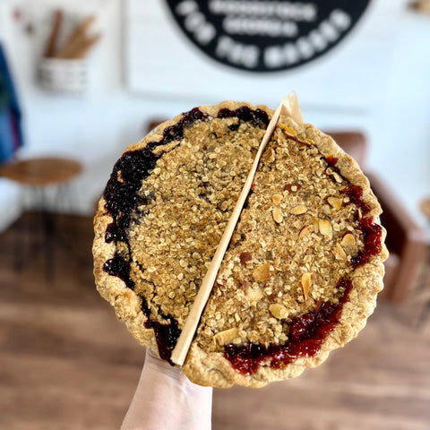 cherry pie blueberry pie