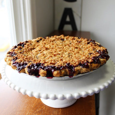 Blueberry Crumble Pie