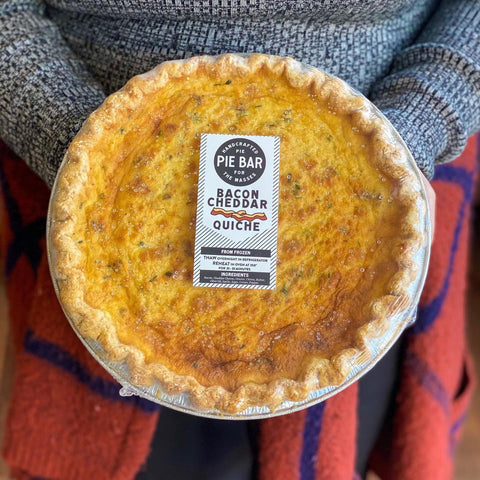 10" Bacon & Cheddar Quiche (Thanksgiving)