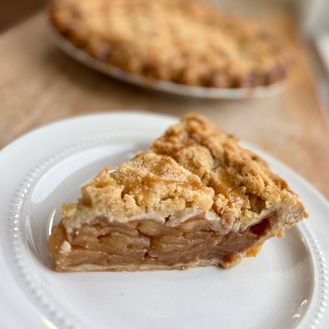 Apple Streusel Pie