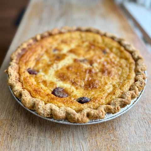 Cranberry & Orange Buttermilk Pie