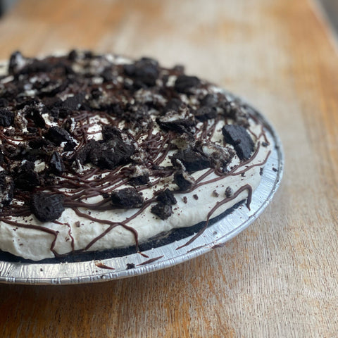 Cookies and Cream Pie. Oreo Pie