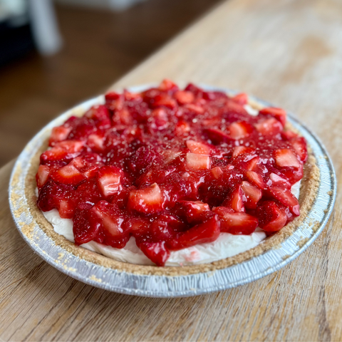 Strawberries & Cream Pie (Mother's Day Special)