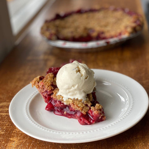 Tart Cherry Crumble