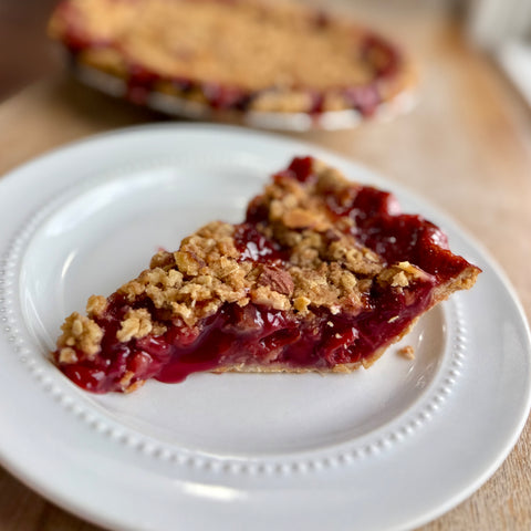 Tart Cherry Crumble