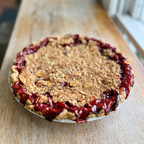 Tart Cherry Crumble