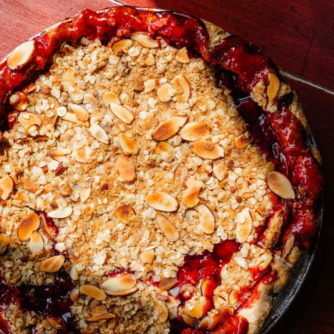 Tart Cherry Crumble